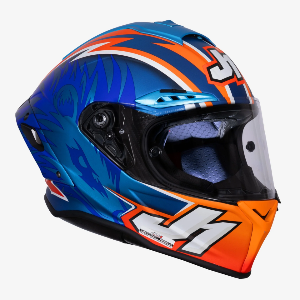 JUST1 J-GPR MELANDRI REPLİCA KARBON KASK