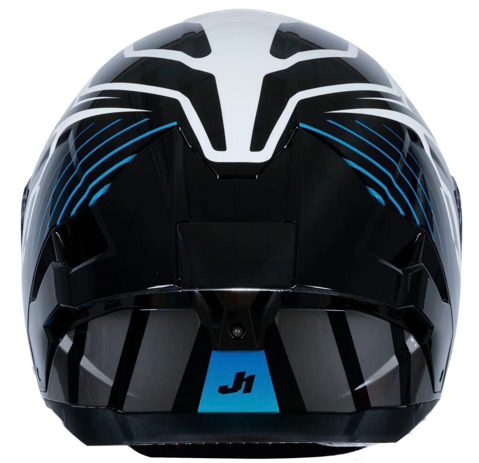 JUST1 J-STR TACTICAL BLUE WHİTE GLOSS KASK
