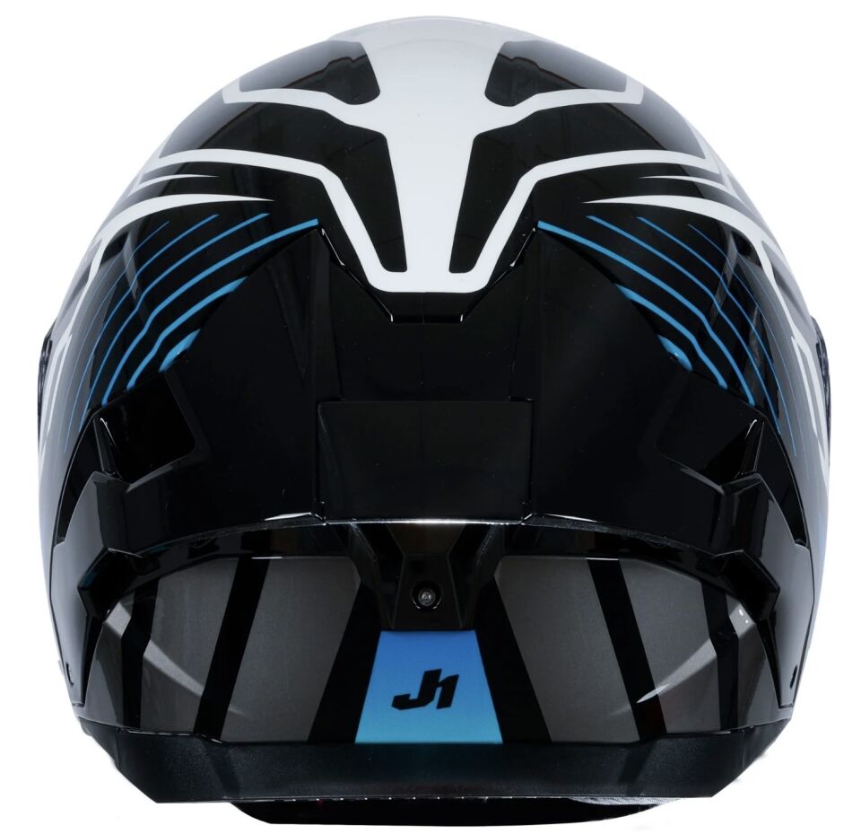 JUST1 J-STR TACTICAL BLUE WHİTE GLOSS KASK