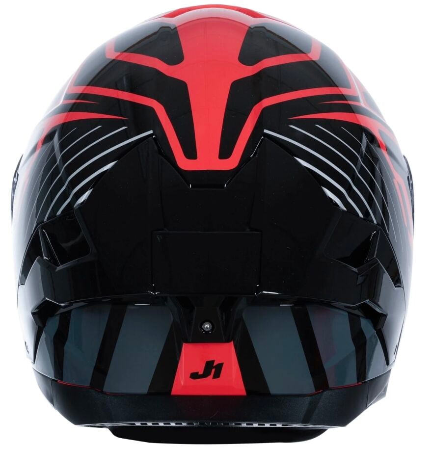 JUST1 J-STR TACTICAL SILVER RED KASK