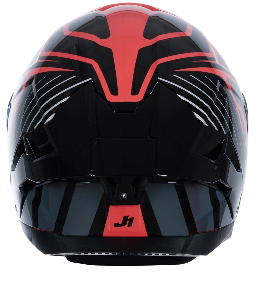 JUST1 J-STR TACTICAL SILVER RED KASK