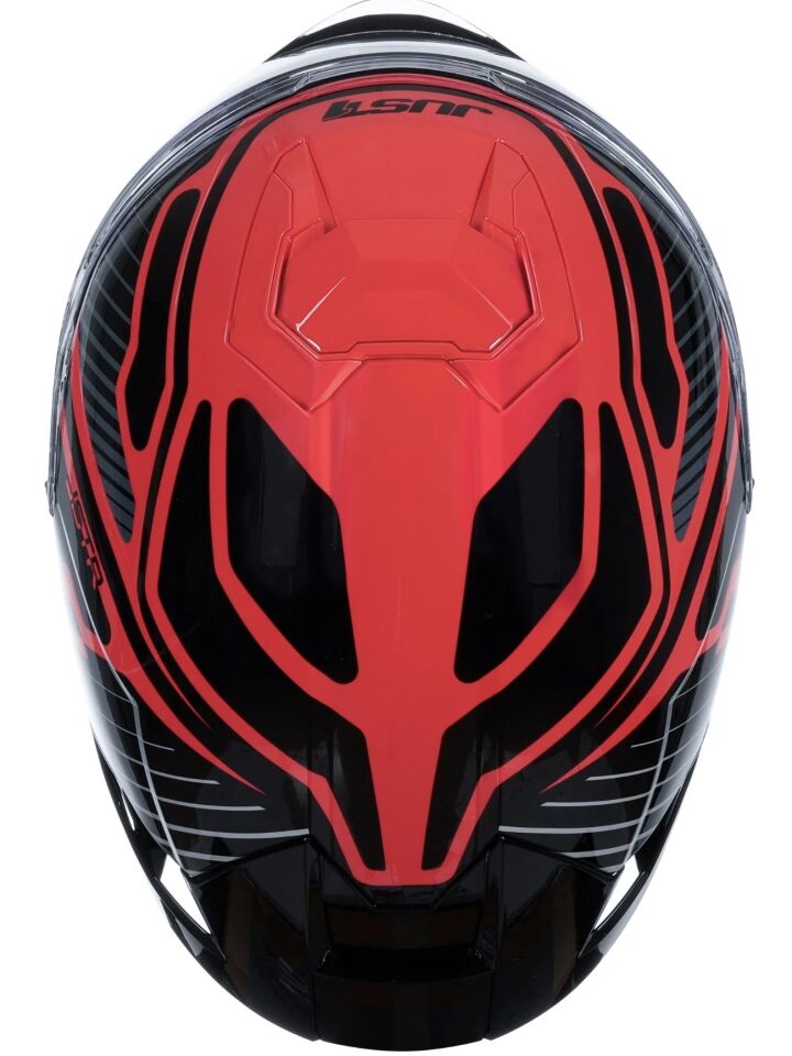 JUST1 J-STR TACTICAL SILVER RED KASK