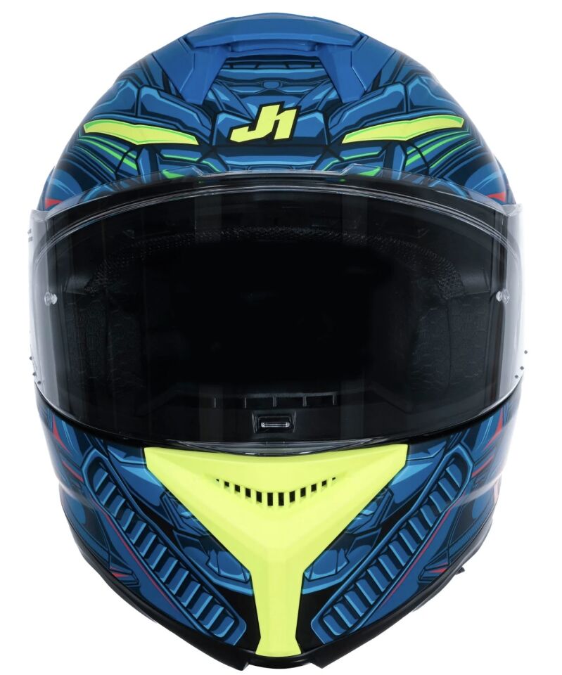 JUST1 J-STR TİTAN BLUE RED BLACK MATT KASK