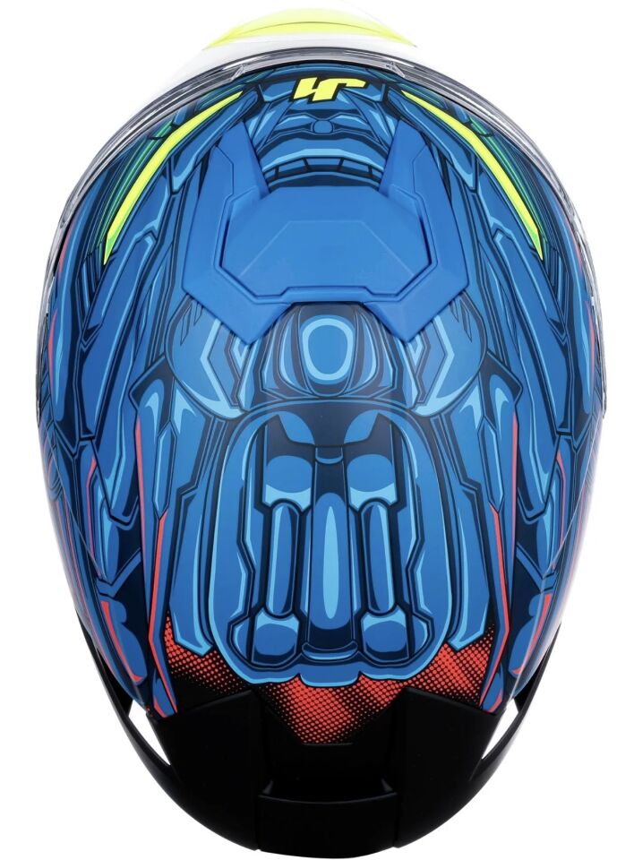 JUST1 J-STR TİTAN BLUE RED BLACK MATT KASK