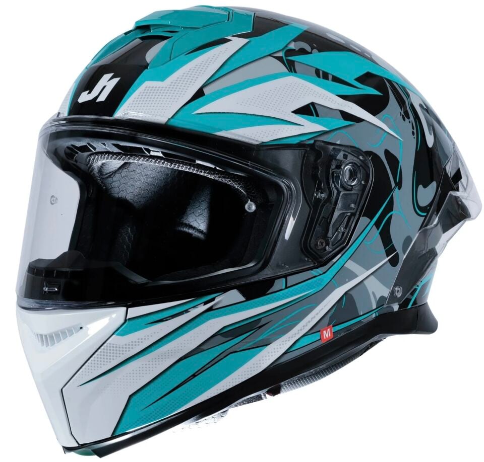 JUST1 -J-STR AVALON BLUE BLACK GLOSS KASK