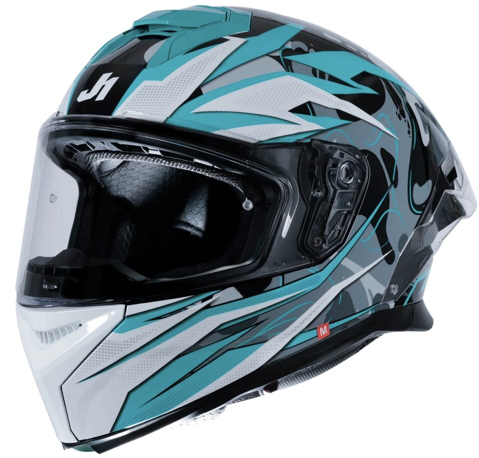 JUST1 -J-STR AVALON BLUE BLACK GLOSS KASK