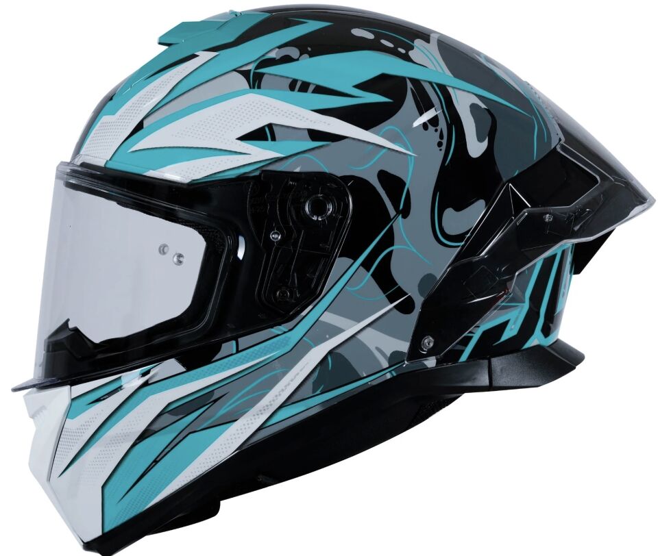 JUST1 -J-STR AVALON BLUE BLACK GLOSS KASK