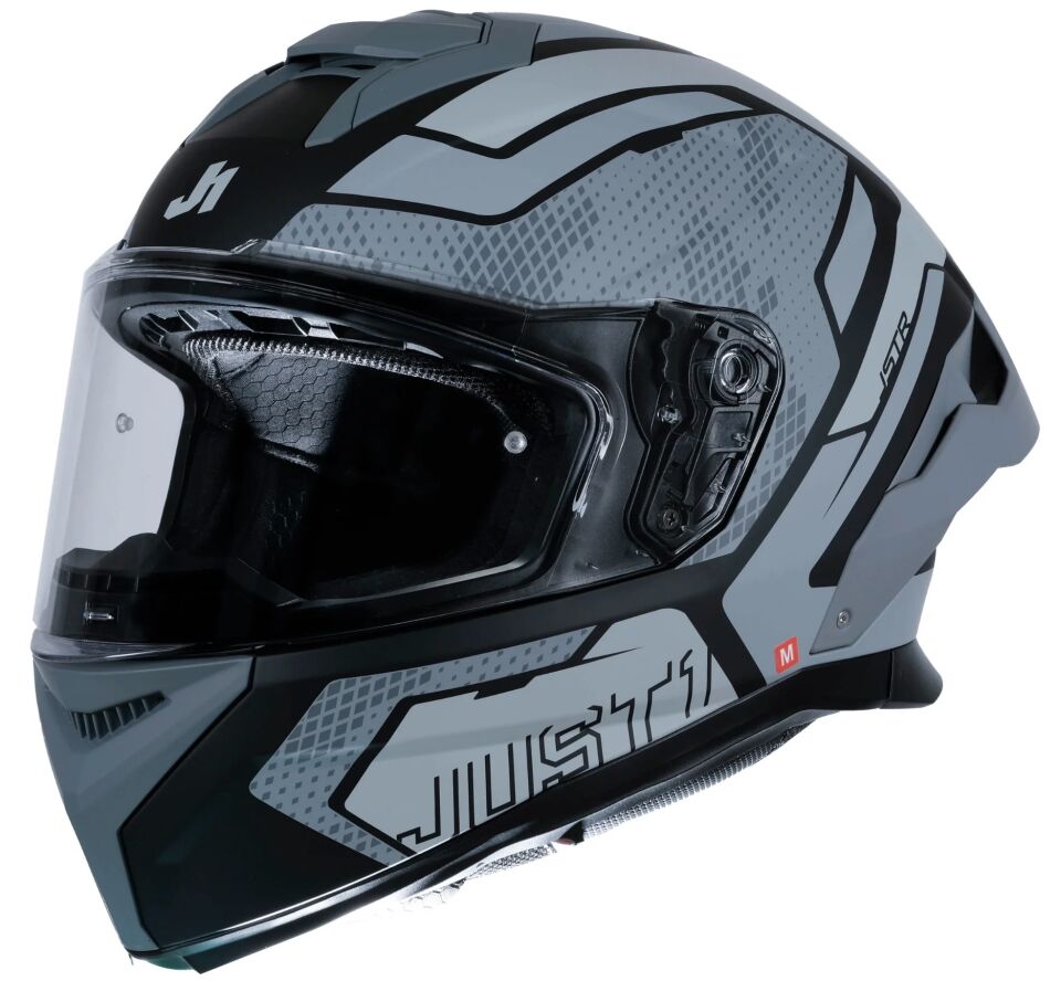 JUST1 J-STR UNION GREY BLACK MATT KASK