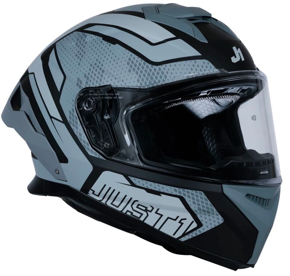 JUST1 J-STR UNION GREY BLACK MATT KASK