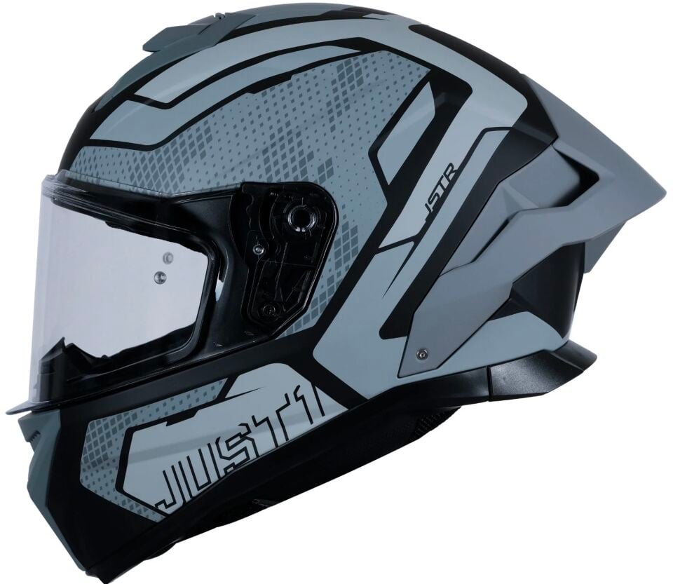 JUST1 J-STR UNION GREY BLACK MATT KASK