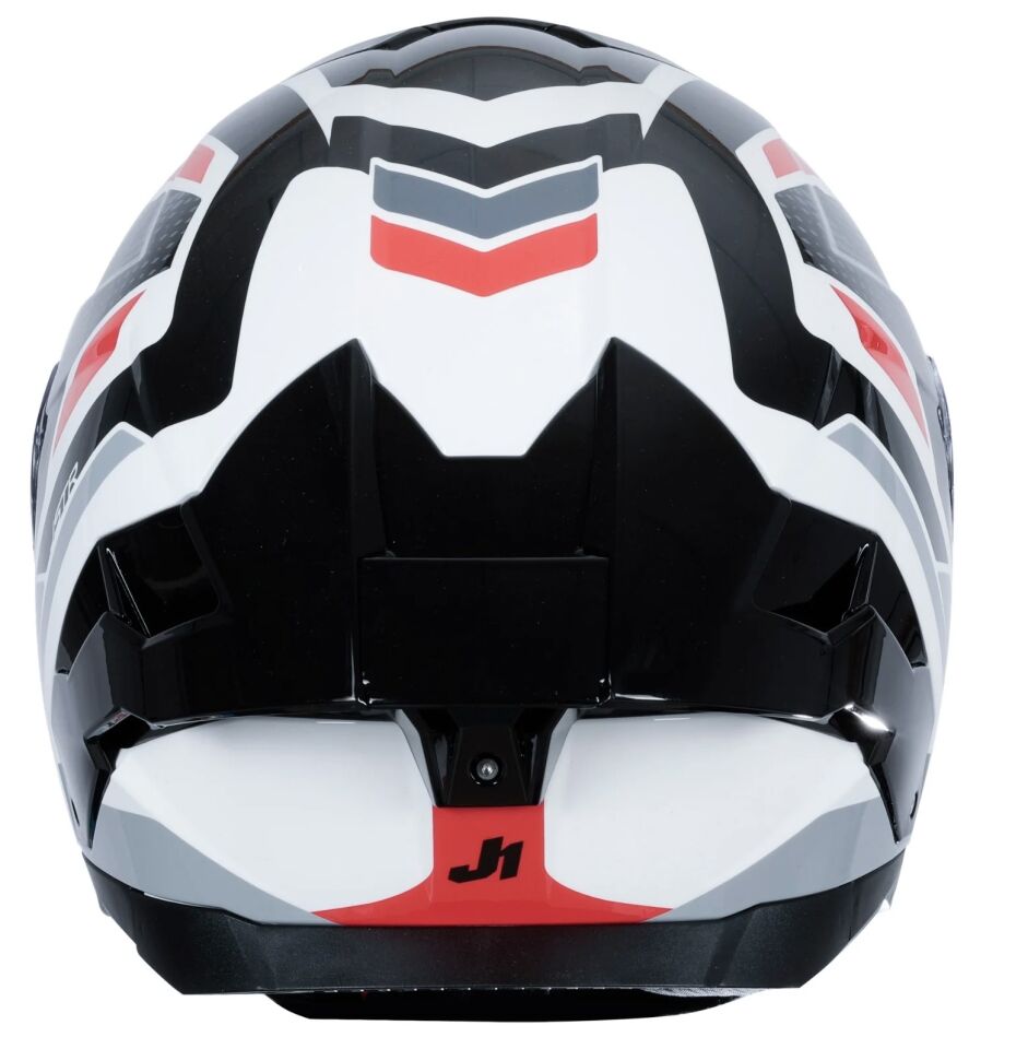 JUST1 J-STR UNION RED WHITE GLOSS KASK