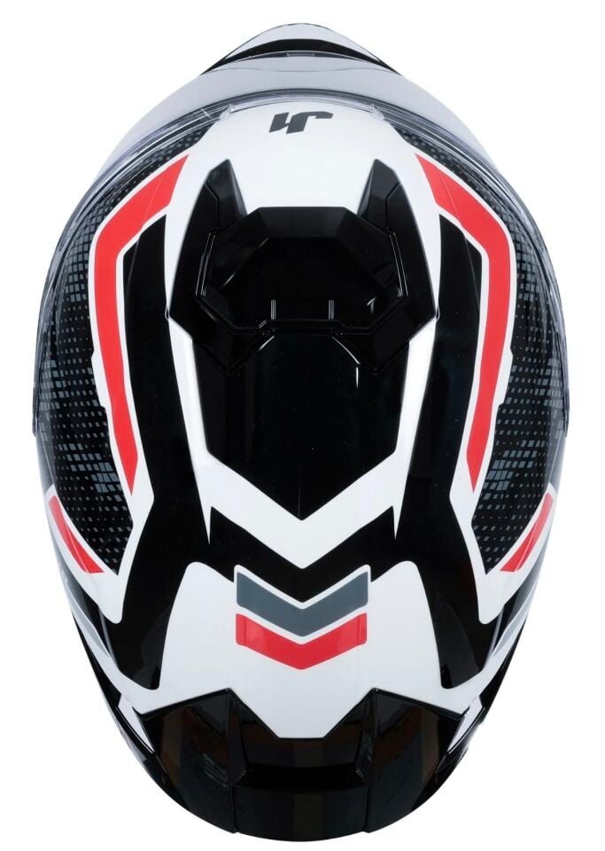 JUST1 J-STR UNION RED WHITE GLOSS KASK