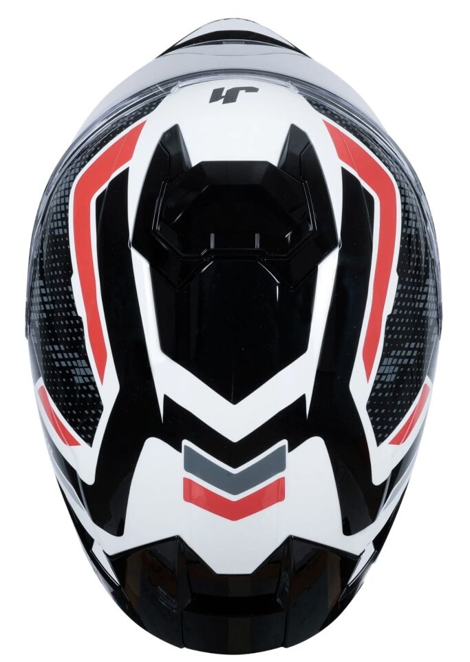 JUST1 J-STR UNION RED WHITE GLOSS KASK