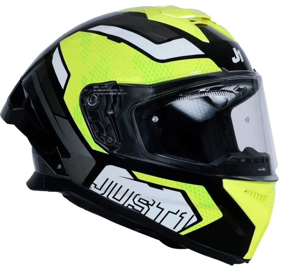 JUST1 J-STR UNION YELLOW FLUO BLACK KASK