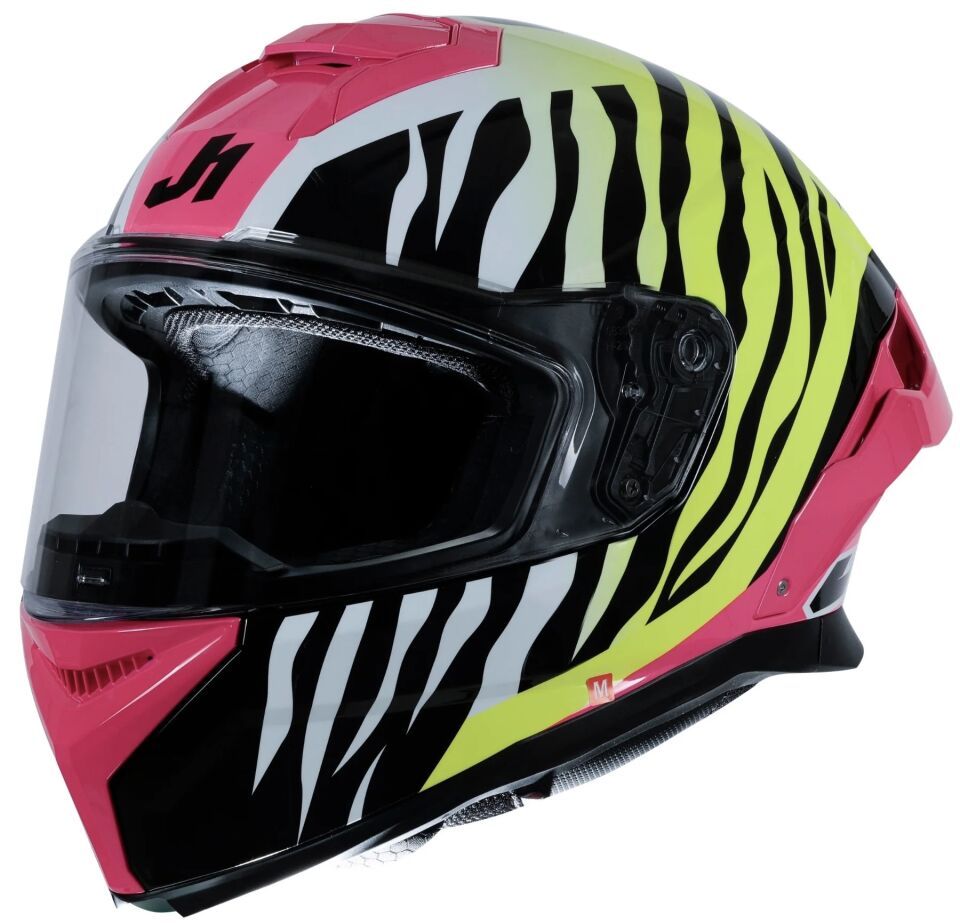 JUST1 J-STR TIGER RED YELLOW BLACK GLOSS KASK