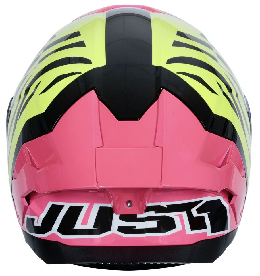 JUST1 J-STR TIGER RED YELLOW BLACK GLOSS KASK