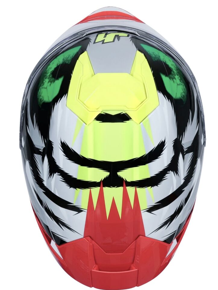 JUST1 J-STR DEMONIC RED YELLOW BLACK GLOSS KASK