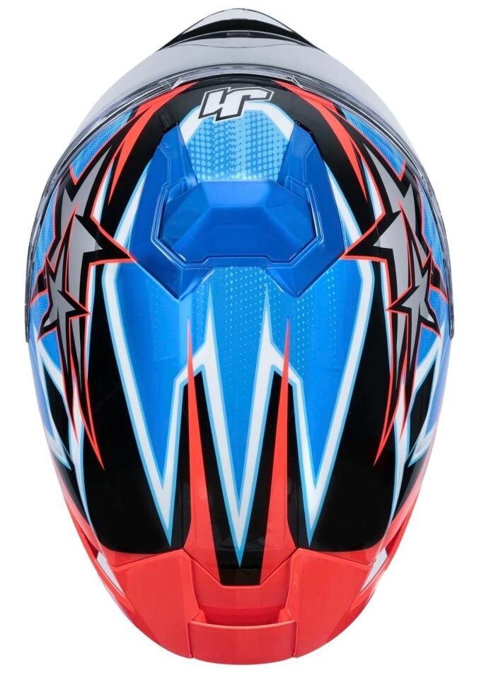 JUST1 J-STR ASTRO RED BLUE BLACK GLOSS KASK