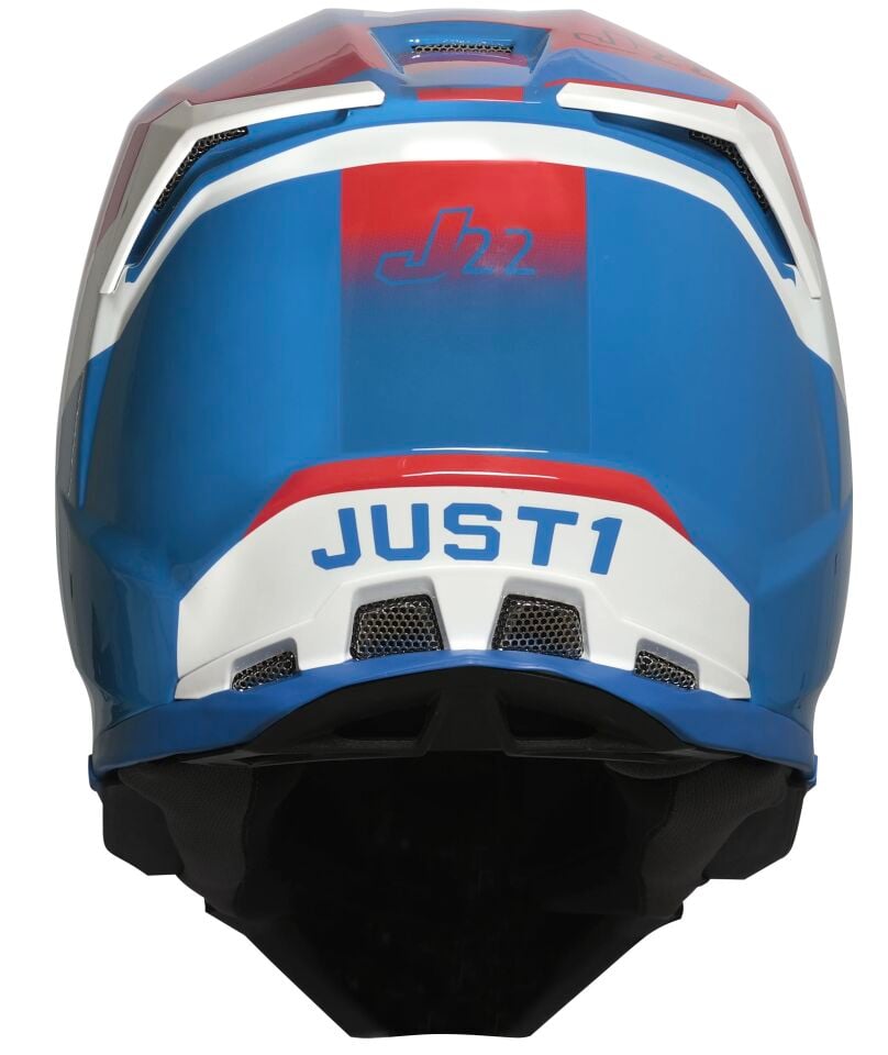 JUST1 J22 ADRENALİNE RED BLUE KARBON KASK