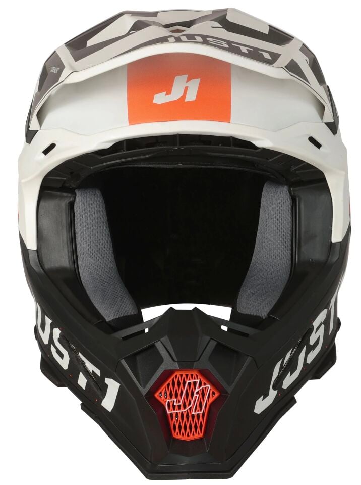 JUST1 J22 ADRENALİNE ORANGE KARBON KASK
