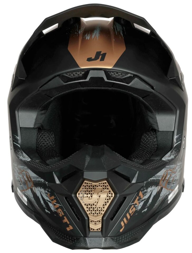 JUST1 J-40 PANTER BLACK MATT KASK