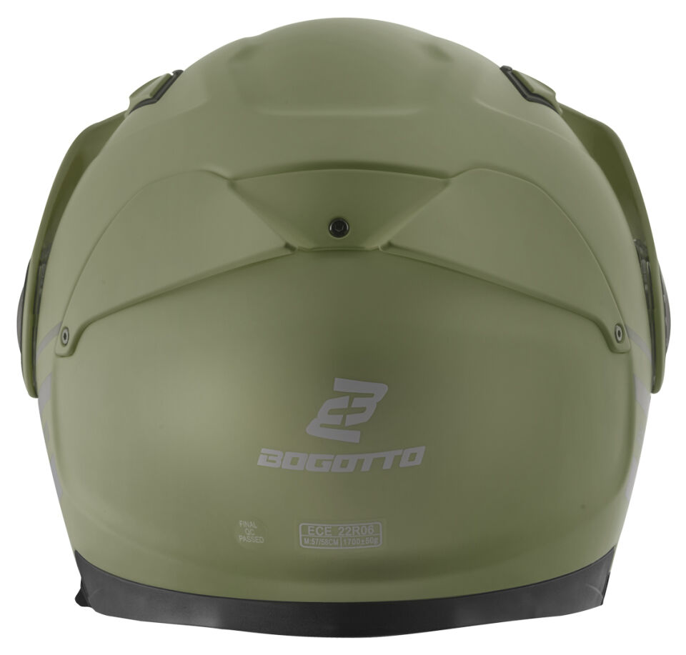 BOGOTTO FG 102 DUO FİBERGLASS KASK