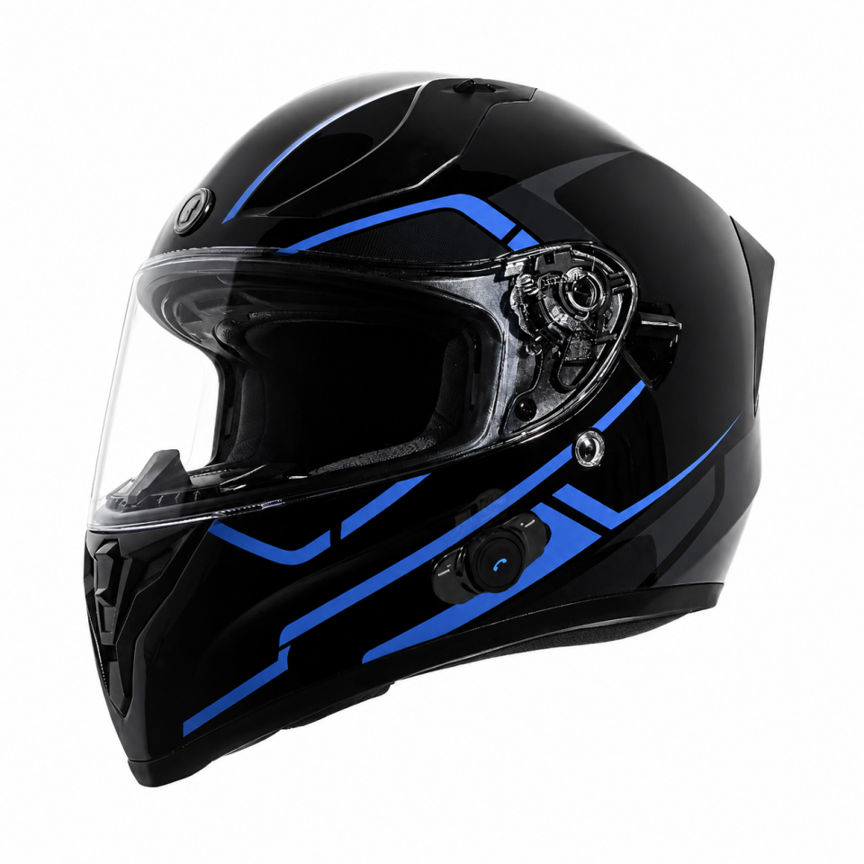 TORC T-15 İNTERKOMLU KASK