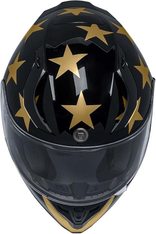 TORC T-15 STAY GOLD İNTERKOMLU KASK