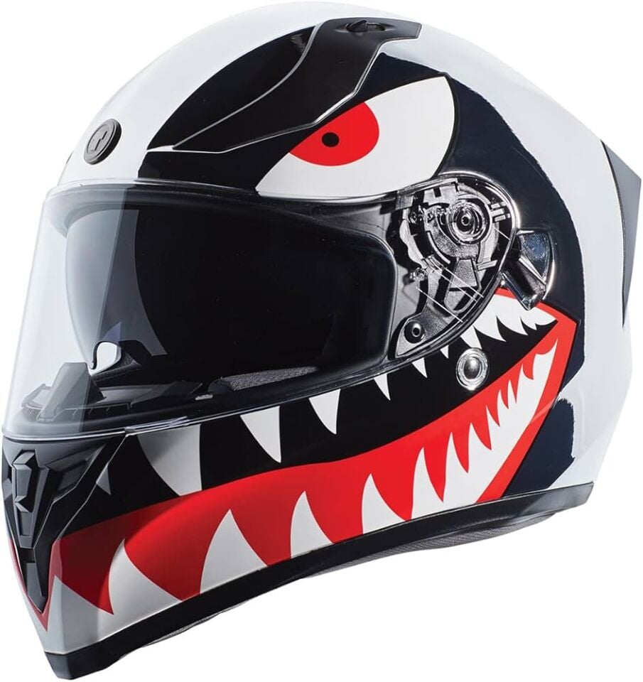 TORC T-15 CHROME FLYING TIGER KASK