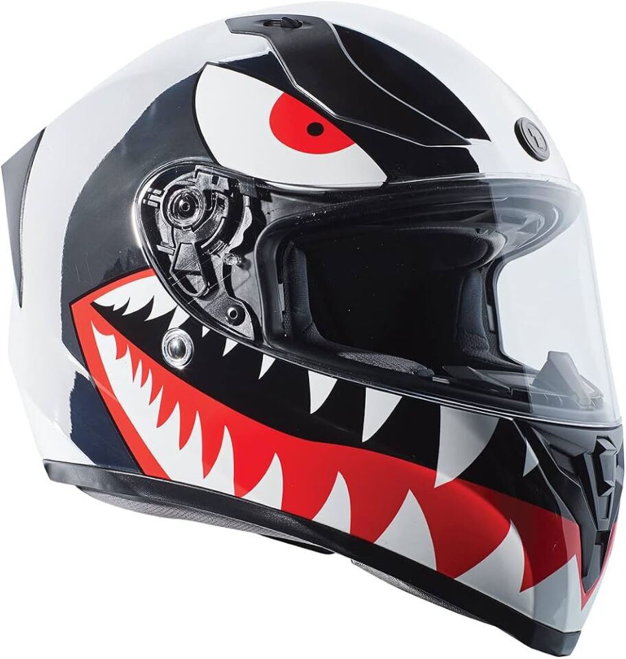 TORC T-15 CHROME FLYING TIGER KASK
