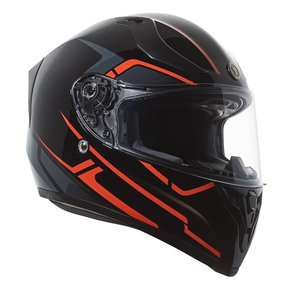 TORC T-15 RUSH RED KASK