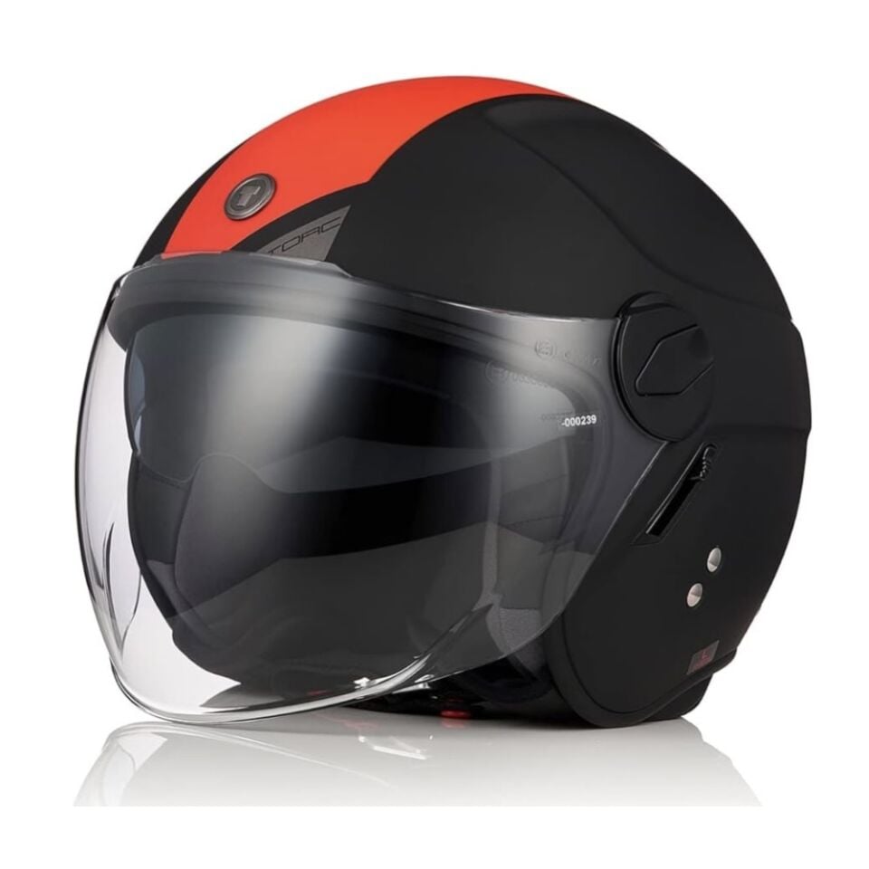 TORC H-595 ALPHA MAT SİYAH TURUNCU