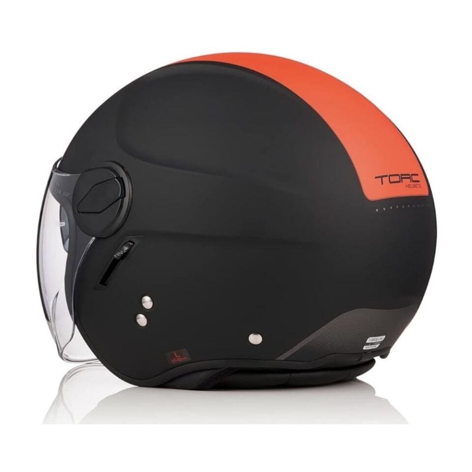 TORC H-595 ALPHA MAT SİYAH TURUNCU