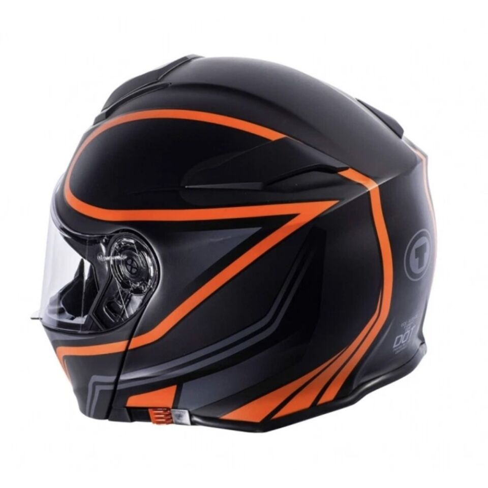 TORC T-28 VAPOR TURUNCU ÇENE AÇILIR KASK