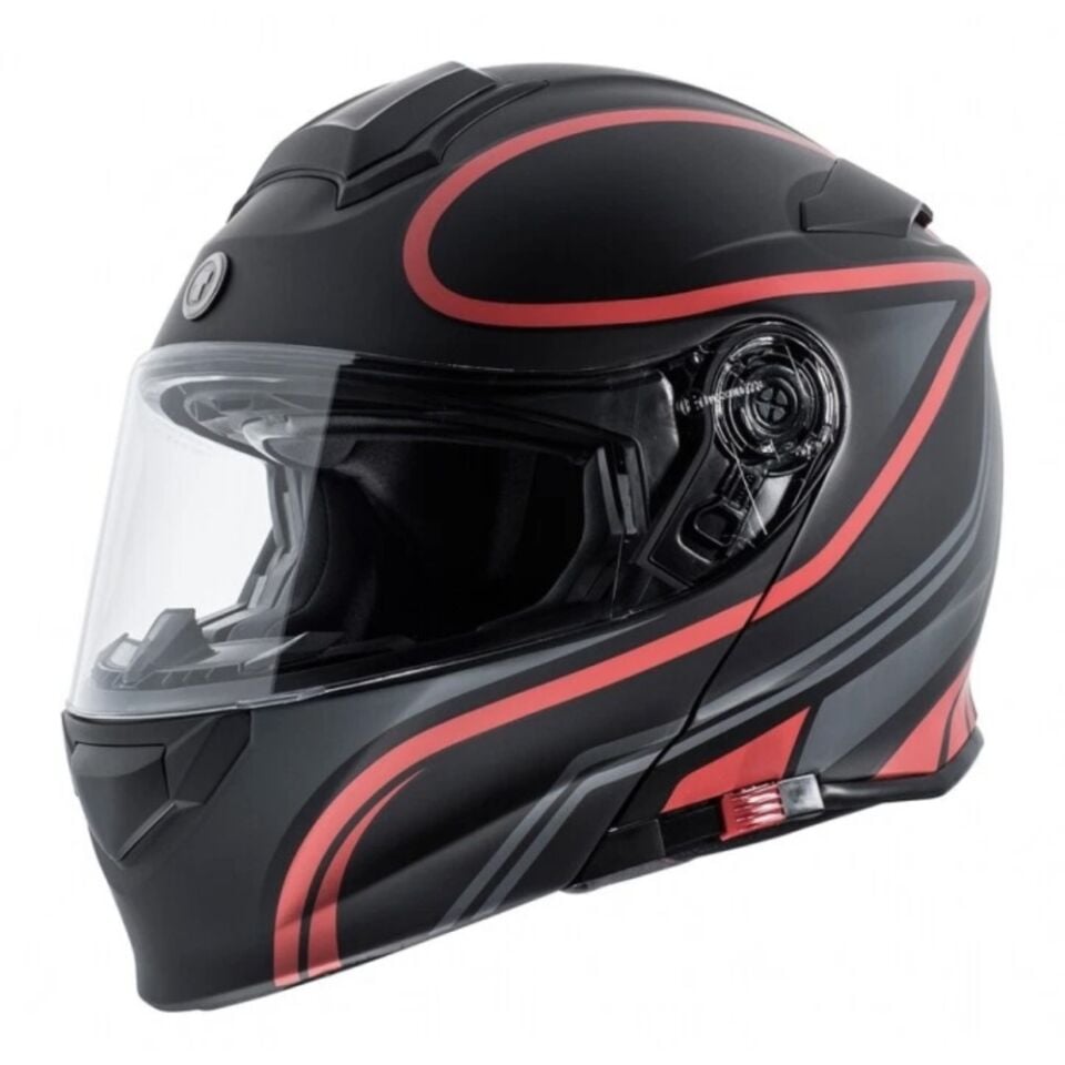 TORC T-28 VAPOR KIRMIZI ÇENE AÇILIR KASK