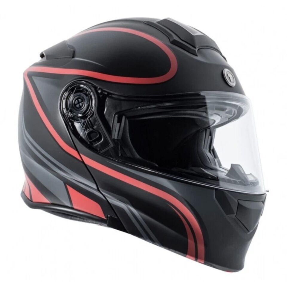 TORC T-28 VAPOR KIRMIZI ÇENE AÇILIR KASK