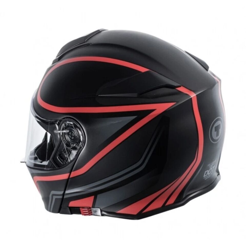 TORC T-28 VAPOR KIRMIZI ÇENE AÇILIR KASK