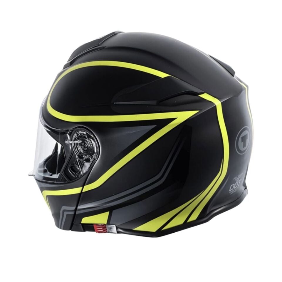 TORC T-28 VAPOR NEON YEŞİL ÇENE AÇILIR KASK