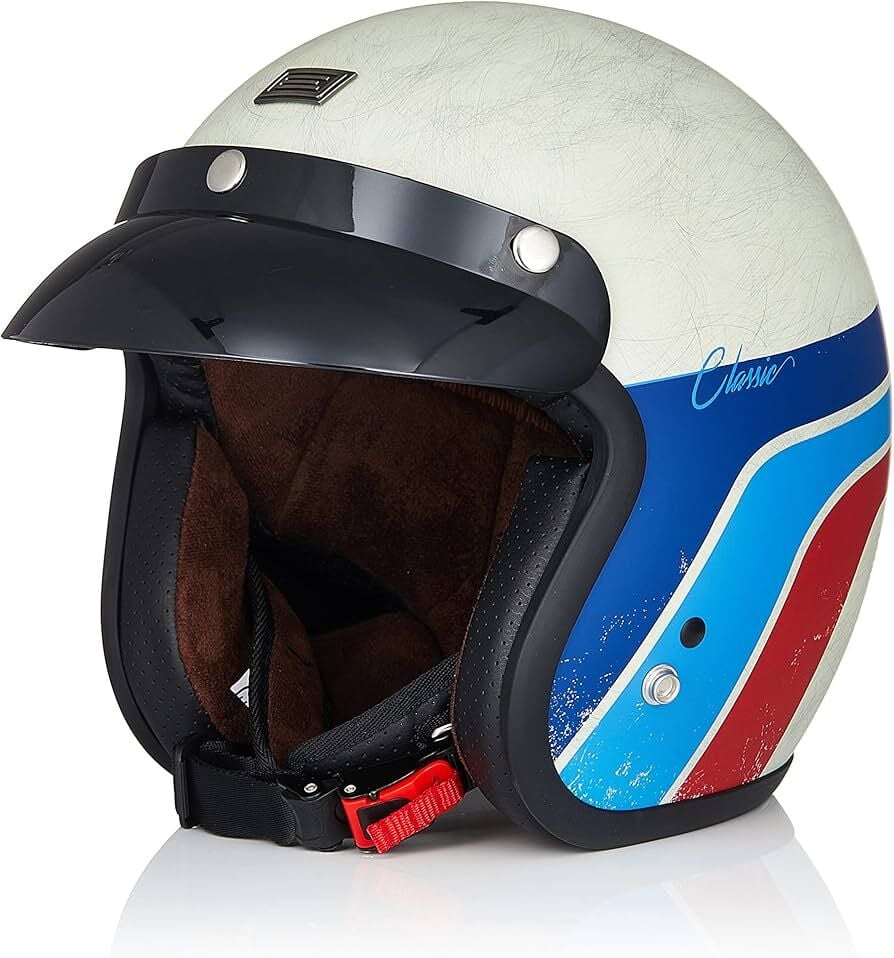ORİGİNE PRİMO CLASSIC VINTAGE MATT WHİTE KASK