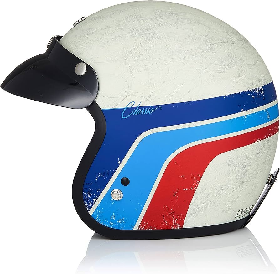ORİGİNE PRİMO CLASSIC VINTAGE MATT WHİTE KASK