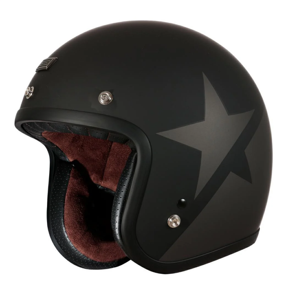 ORİGİNE PRİMO STAR TITANIUM BLACK MATT KASK