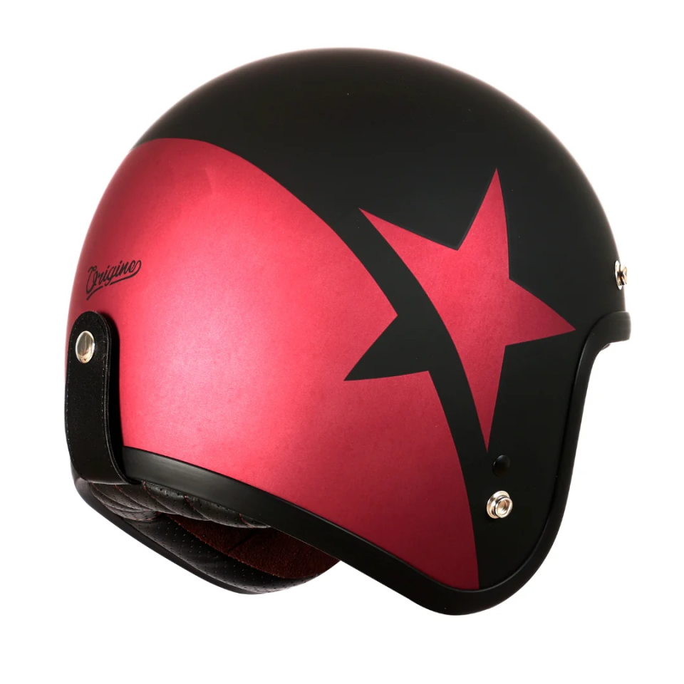 ORİGİNE PRİMO STAR RED BLACK MATT KASK