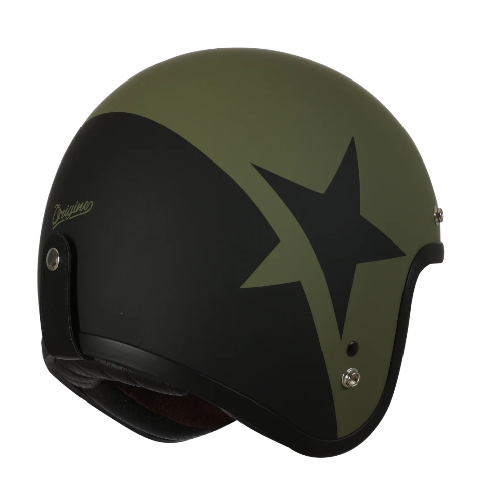 ORİGİNE PRİMO STAR ARMY GREEN BLACK MATT KASK
