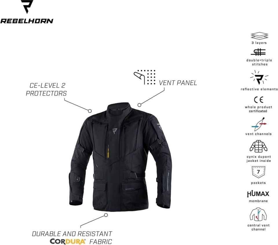 REBELHORN HARDY II SU GEÇİRMEZ CORDURA MONT