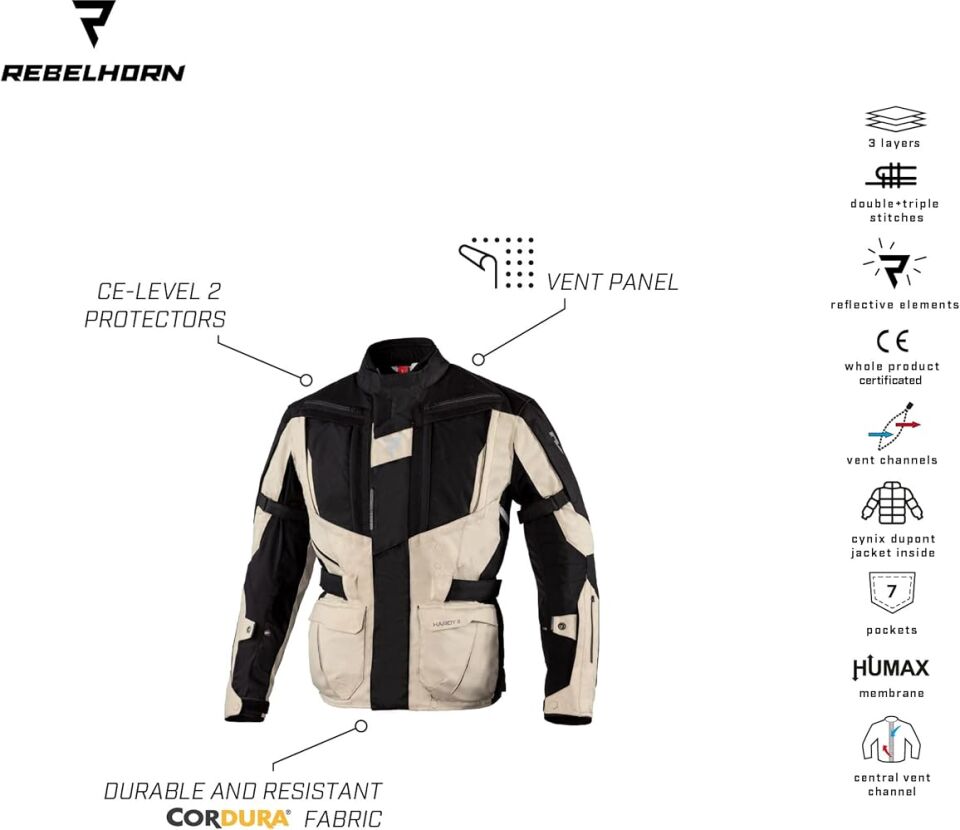 REBELHORN HARDY II SU GEÇİRMEZ CORDURA MONT