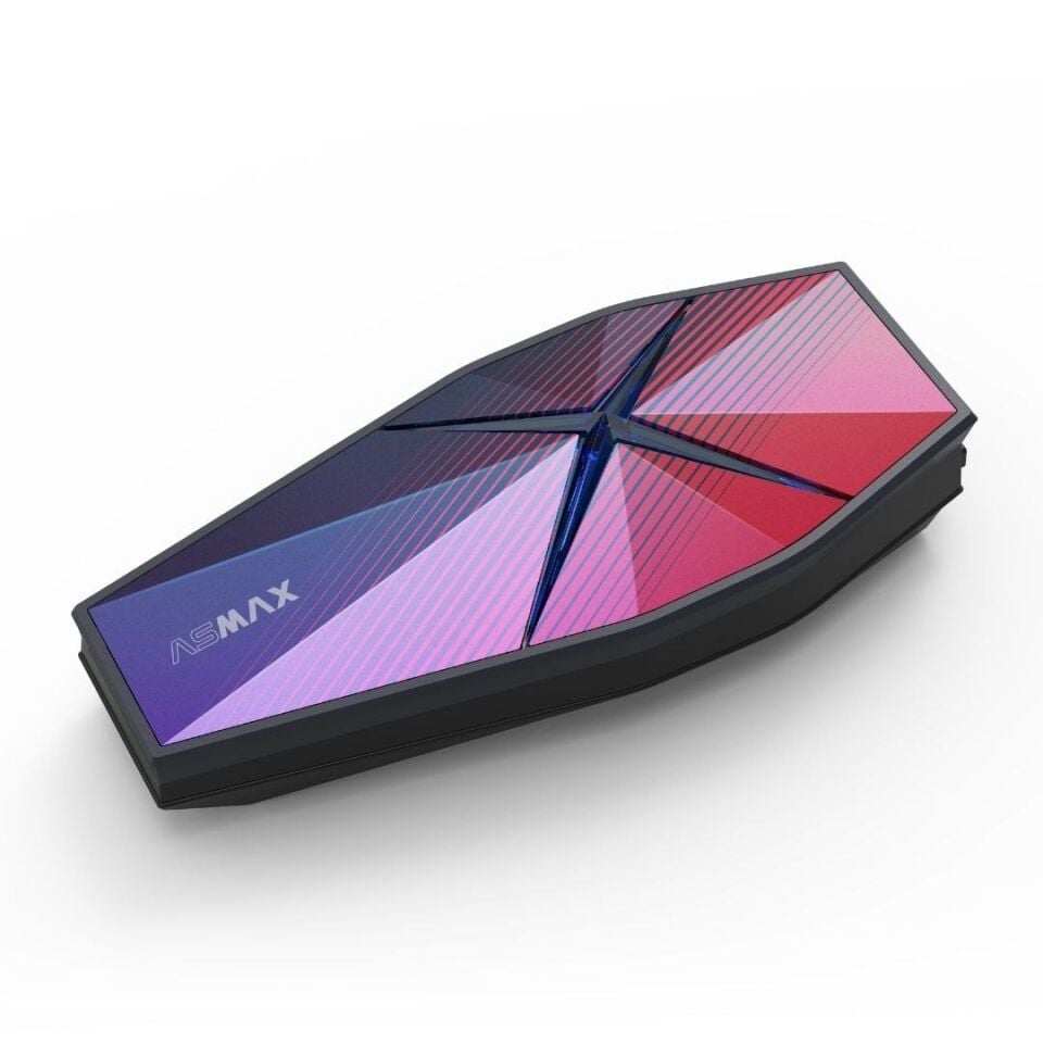ASMAX F1 PRO TEKLİ İNTERCOM SETİ ( Shiny Red )