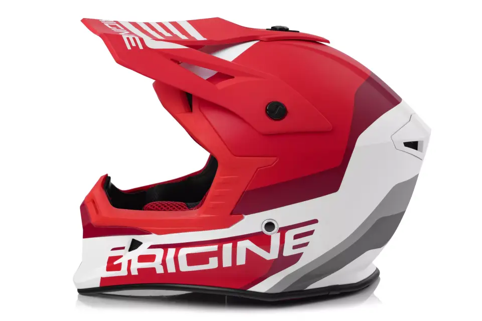 ORİGİNE HERO MX RED WHITE MATT KASK