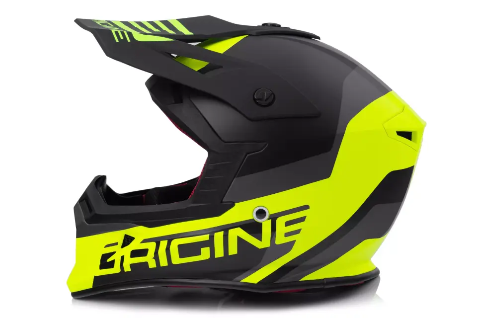 ORİGİNE HERO MX BLACK FLUO YELLOW KASK