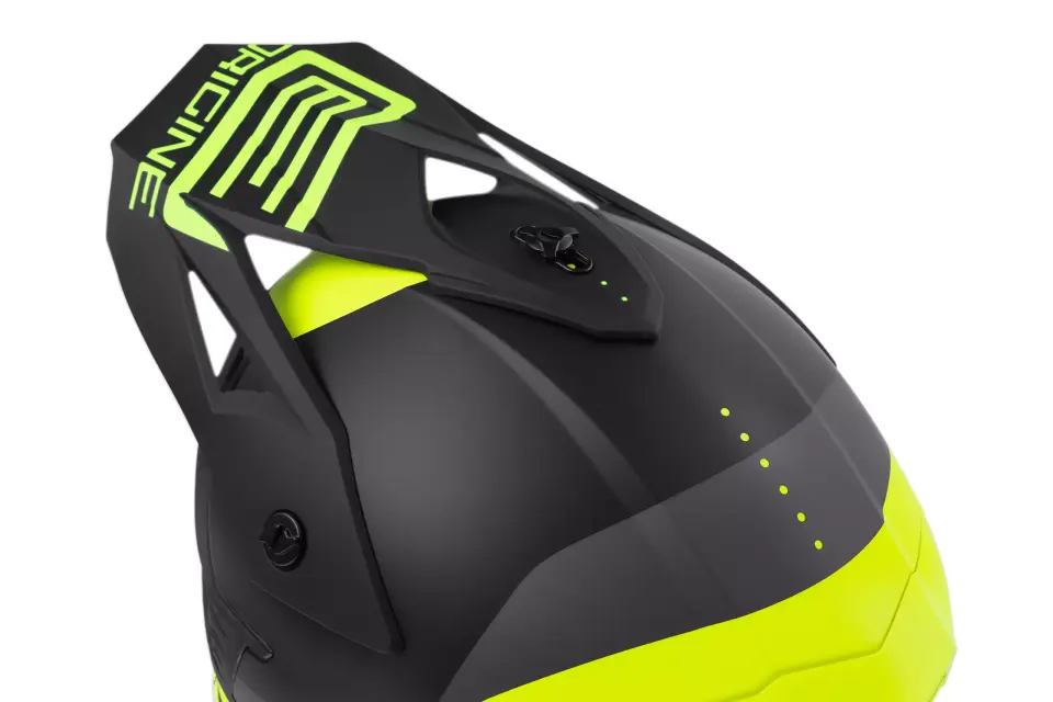 ORİGİNE HERO MX BLACK FLUO YELLOW KASK
