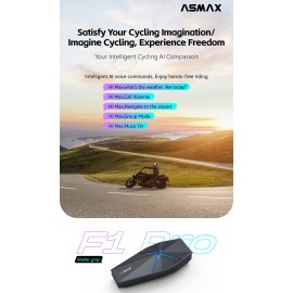 ASMAX F1 PRO BLUETOOTH İLETİŞİM SİSTEMİ TEKLİ PAKET